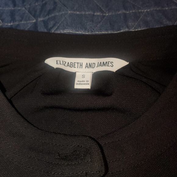 NEW Elizabeth & James Size S Oversized Drop Ruffle Waist Tunic Dress - Picture 6 of 9